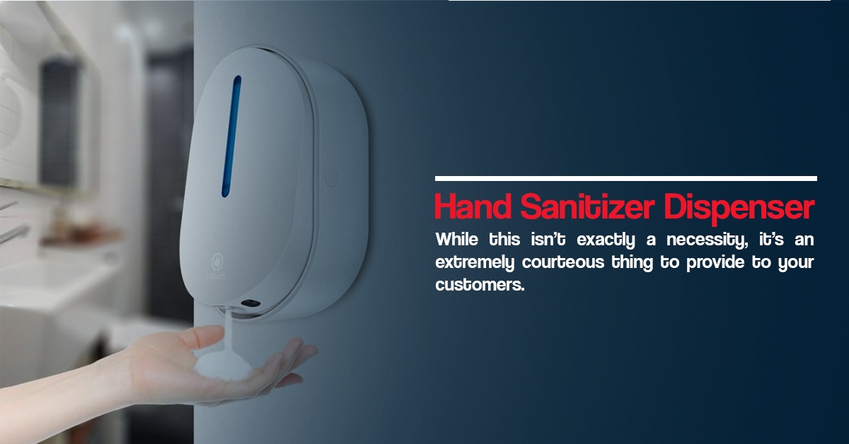 hand sanitizer dispenser